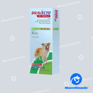 DESPARASITANTE 1M TRIPLE PERROS DE 10 A 20 KG 3 TABLETAS