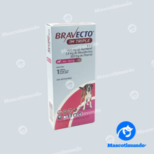 DESPARASITANTE 1M TRIPLE PERROS DE 40 A 60 KG 1 TABLETA